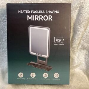 Heated Fogless Shaving Mirror